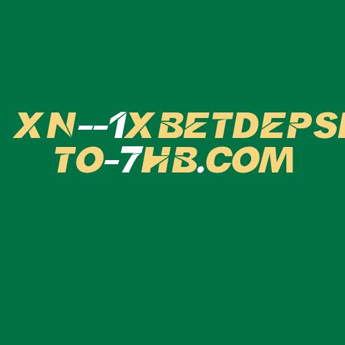 Logo da XN--1XBETDEPSITO-7HB